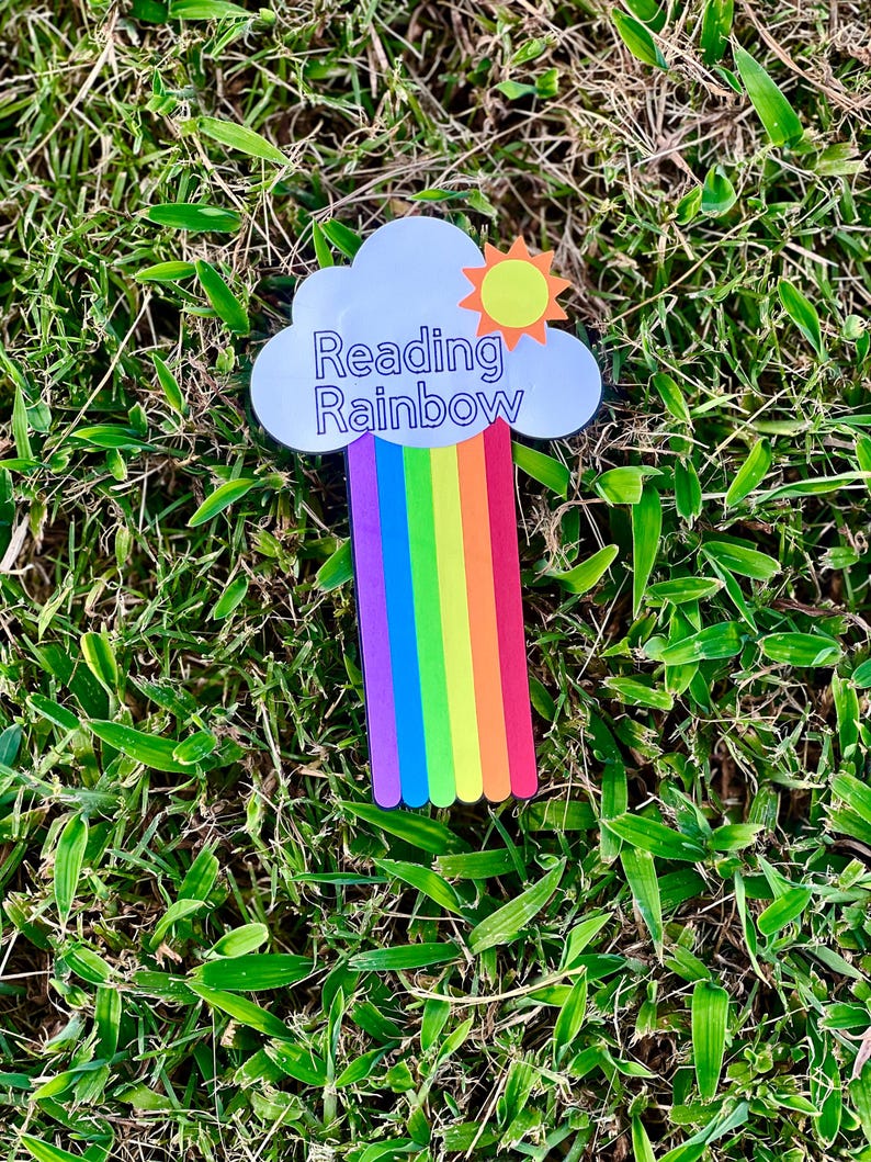 Reading Rainbow - Etsy