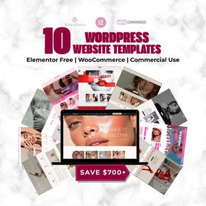 Thème Wordpress Lashure - Modèle Elementor de site Web de salon de coiffure | Conception de site Web de page de destination | Page professionnelle d'un salon de beauté image 14