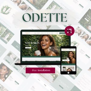 Odette Gesundheit WordPress Theme - Schönheitsambulanz & Hautpflege Woohandels Elementor Website Vorlage Online Shop, Schönheitssalon, Verkaufsseite
