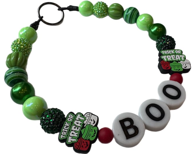 Halloween Dog Collar: Beaded