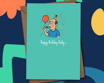 Twizler Carte De Golf Amusante – The Tee Shop – Carte Vierge – Carte D' Anniversaire Amusante Pour Homme