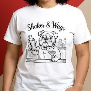 Bartender English Bulldog Shirt | Bull Dog Shirt | Bulldog Mom Shirt | Funny Bulldog T-Shirt | English Bulldog Lover | Bulldog Tee