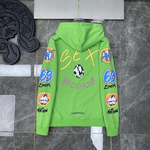 Bequemer Waldgrüner Pullover Hoodie Cozy & Forest,