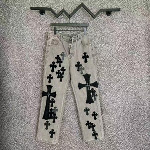 Trendige graue Streetwear Hose lässige Cool Vibes