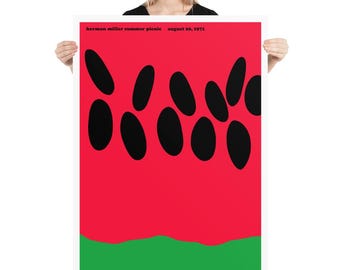 Herman Miller Summer Picnic Poster 1971