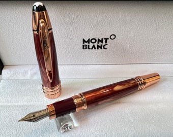 Seltener Montblanc John F. Kennedy Limited Edition Multy Color Füllfederhalter {Empty} Mit Box