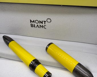 Penna stilografica Montblanc Enzo Ferrari - Edizione speciale Giallo Modena (confezione di inchiostro vuota inclusa)