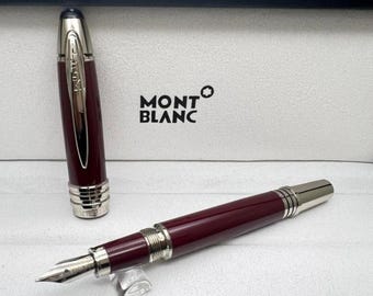 Rare Montblanc John F. Kennedy Limited Edition Fountain Pen (Empty Ink With Box)