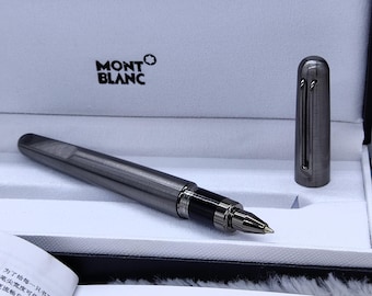 Rare Montblanc M Series By Marc Newson Black Ink Ballpoint Pen With Box