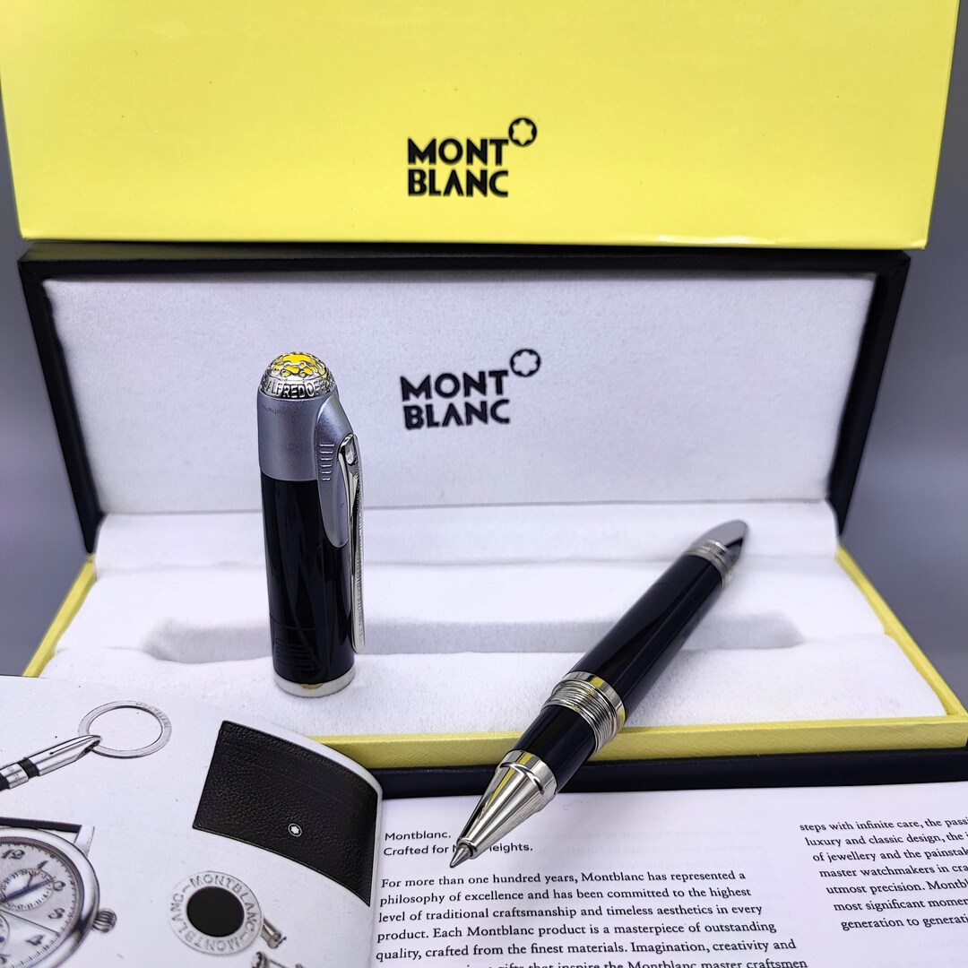 モンブラン エンツォ フェラーリ ローラーボールペン：ブラック