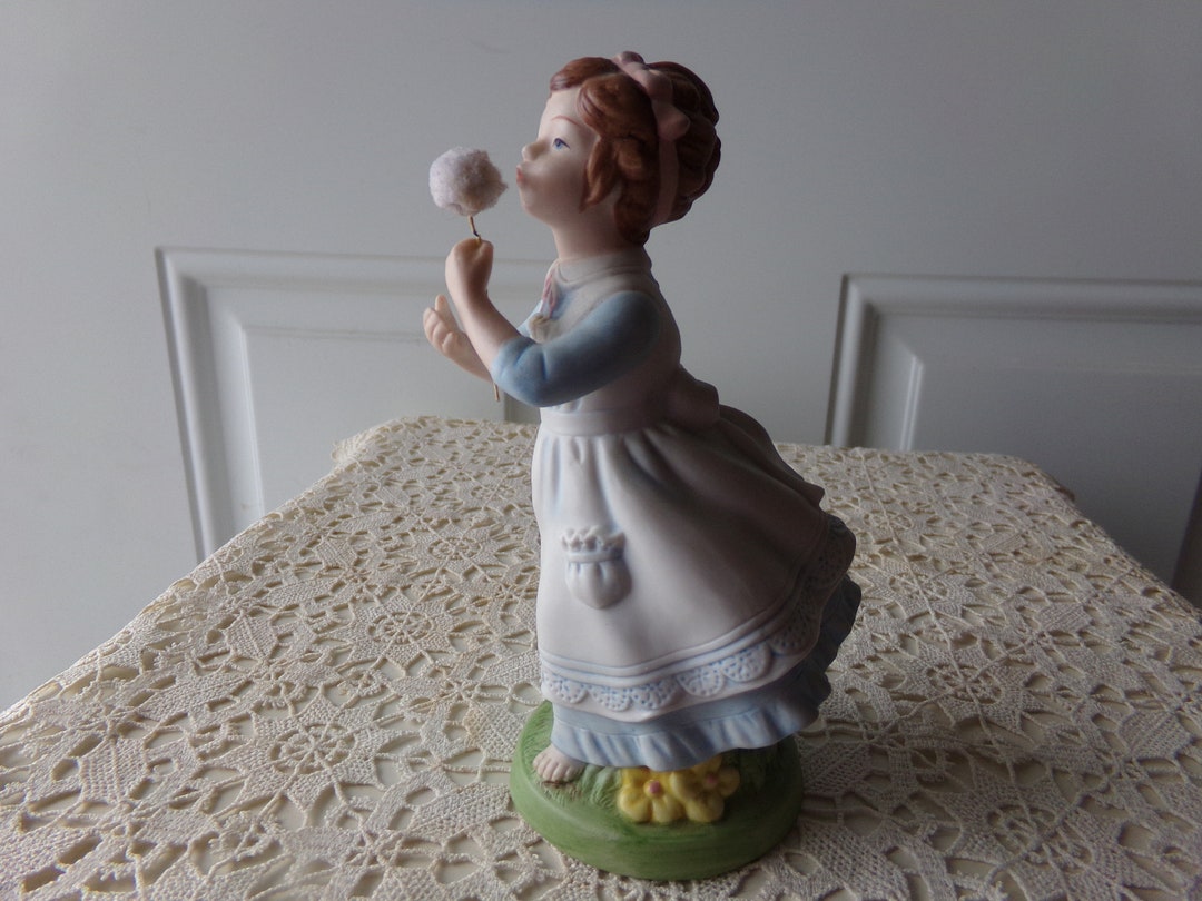 Avon Collectible Wishful Thoughts Figurine 1982 Etsy