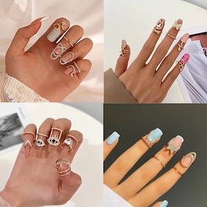 Fake Nail Ring 