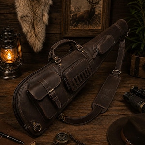 Leather shotgun case - Etsy 日本