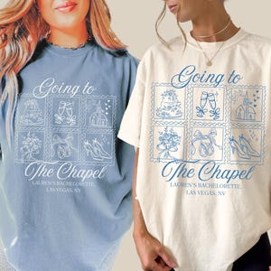 Going to the Chapel Bachelorette Party Shirt, Wedding Day of Bride Outfit, Gift for Newly Engaged, Future Mrs Crewneck, Custom Bride Shirt