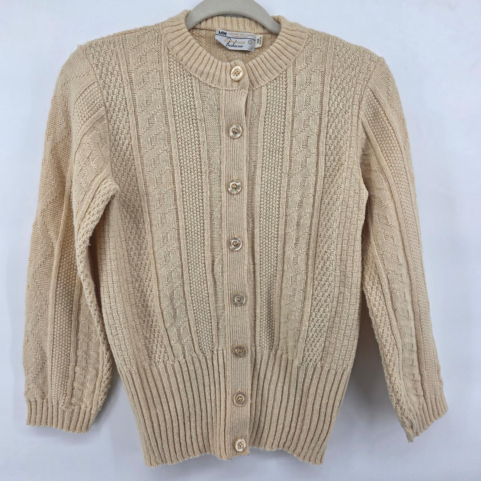 Vintage Cardigan Jcpenney - Etsy