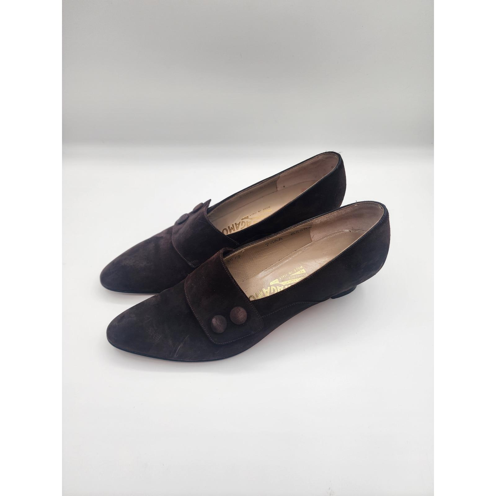 Pumps Brown Suede 7 - Etsy