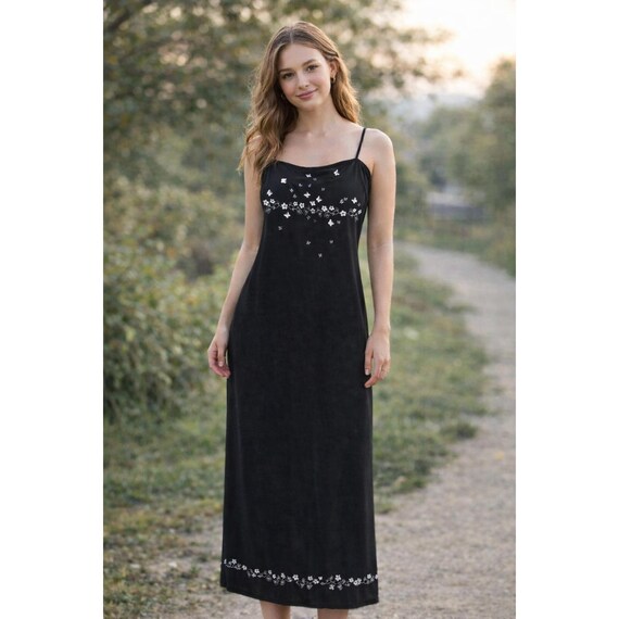 plus dresses maxi Final Sale Plus Size Sleeveless Frill Tiered Maxi Dress in Multi Color Leaf Print