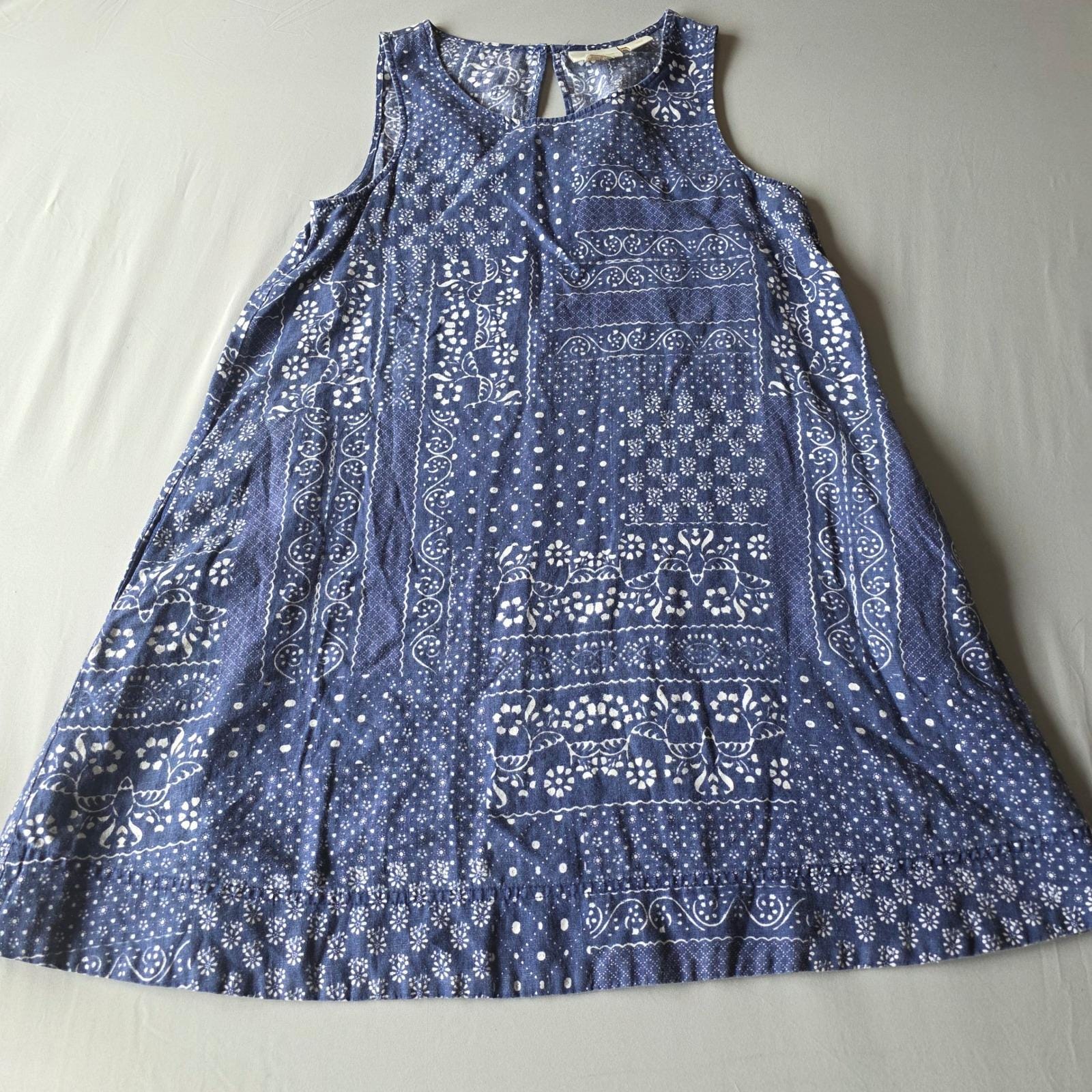 Cynthia Rowley Blue and White Dress - Etsy