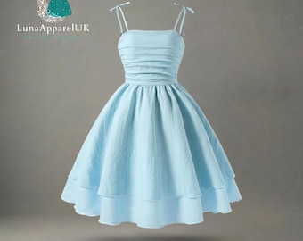 Różowa sukienka dla dziewczynki sypiącej kwiaty, suknia ślubna z jedwabiu mikado, sukienka dla księżniczki z odkrytymi plecami na konkurs piękności, tutu na przyjęcie urodzinowe, formalny strój na komunię