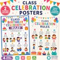 Classroom Celebration Rules 2 Posters | Birthday Party Rules for Kids | Printable Classroom Decor | Pre-K Kindergarten| Instant Download| product logo
