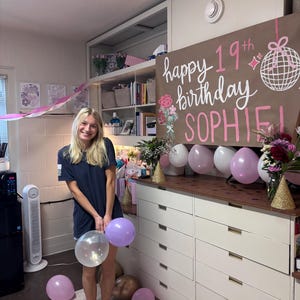 Birthday Party Sign!