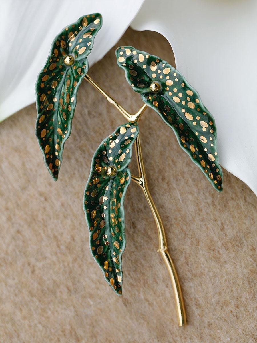 Ceramic brooch - Etsy 日本