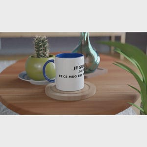 Tazza "Papà stanco" – "Sono un papà, ho dormito 4 ore" – Divertente regalo per un giovane papà – Tazza con umorismo per bambini – Festa del papà
