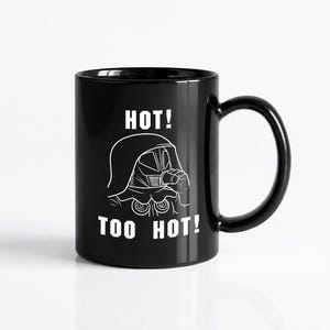 Mug Spaceballs « Trop chaud ! » | Cadeau pour les fans de science-fiction Dark Helmet