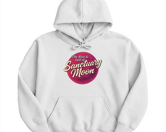 Sanctuary Moon Hoodie, Murderbot TV Show Shirt, Premium Quality Entertainment Apparel, In-Show Humor Top, Gift for Fans