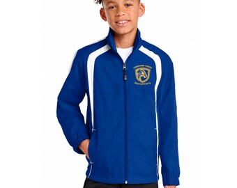 FishHawk Creek Elementary Uniform Full-Zip Track Jacket/Youth & Adult Sizes