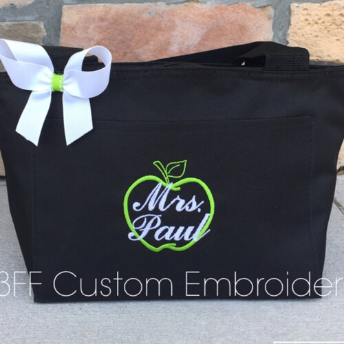Teacher's Appreciation Gift Personalized Lunch Tote Etsy