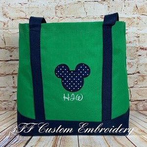 Personalized MICKEY MOUSE Day Tote/Disney Carry All Bag/Magical Vacation Bag/Theme Park Tote Bag/Disney Lover Gift