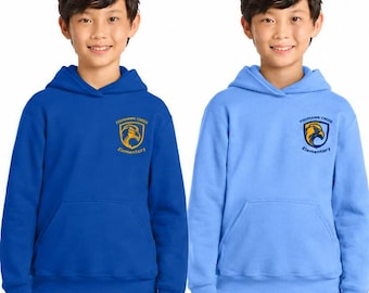 FishHawk Creek Elementary Uniform Cotton Blend Hooded Sweatshirt/Youth & Adult Sizes