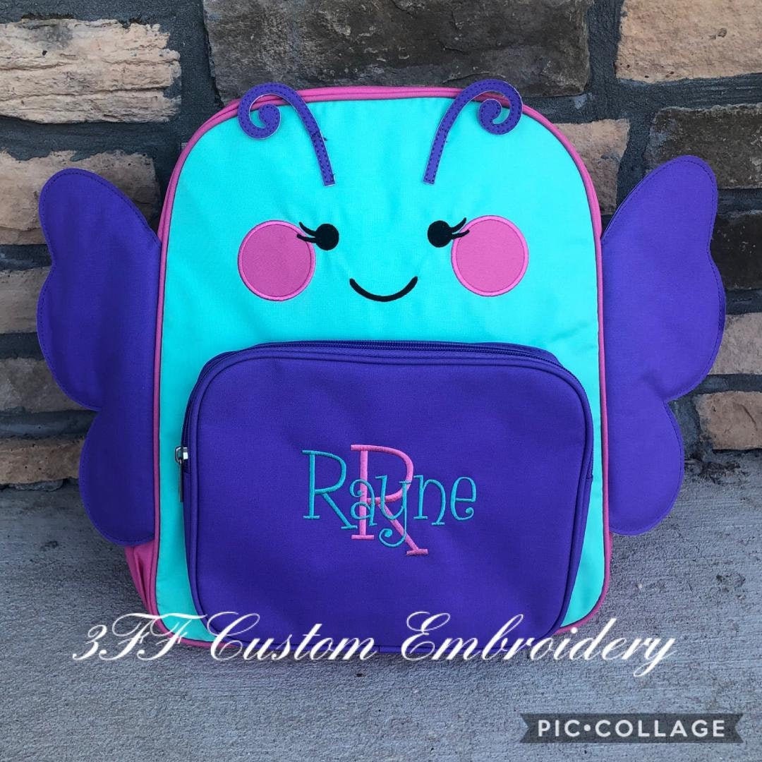 PRESCHOOL Girls Butterfly Backpack With FREE Etsy