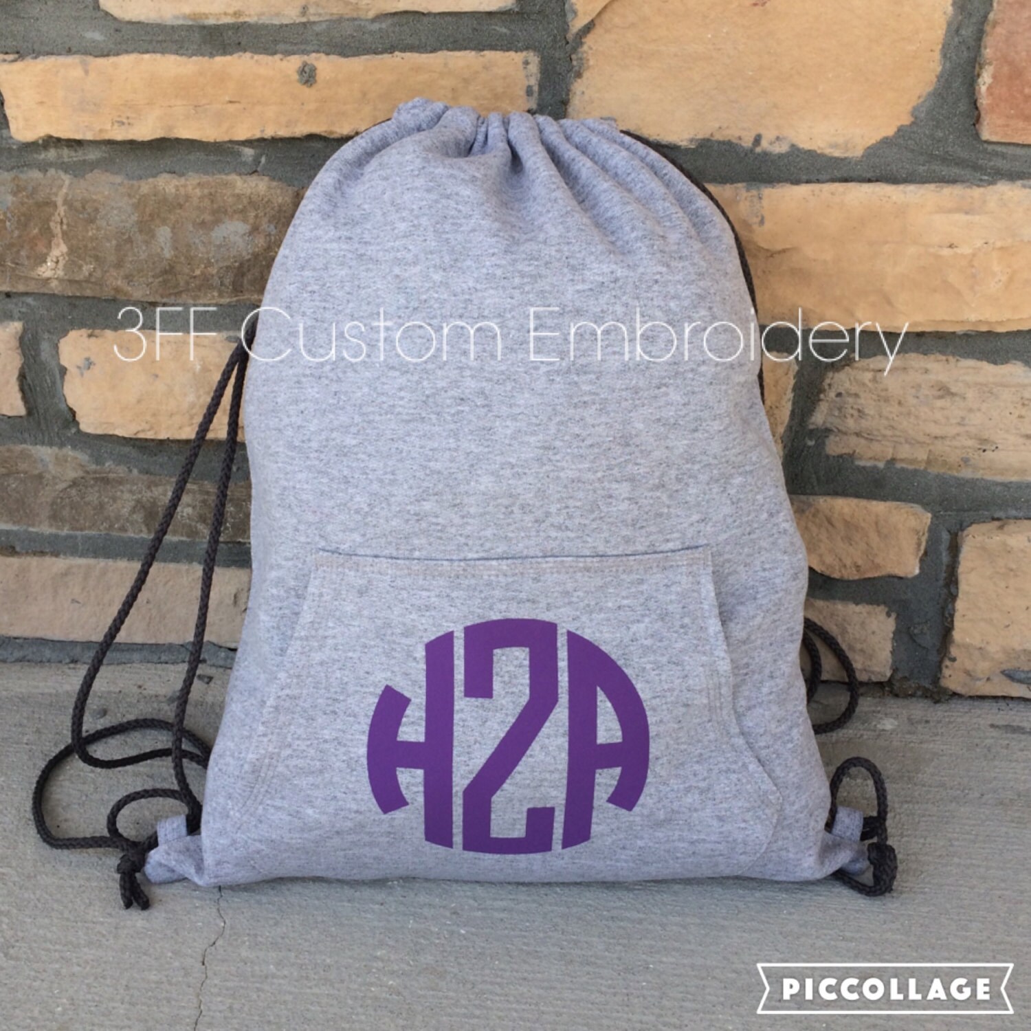 sweatshirt drawstring backpack