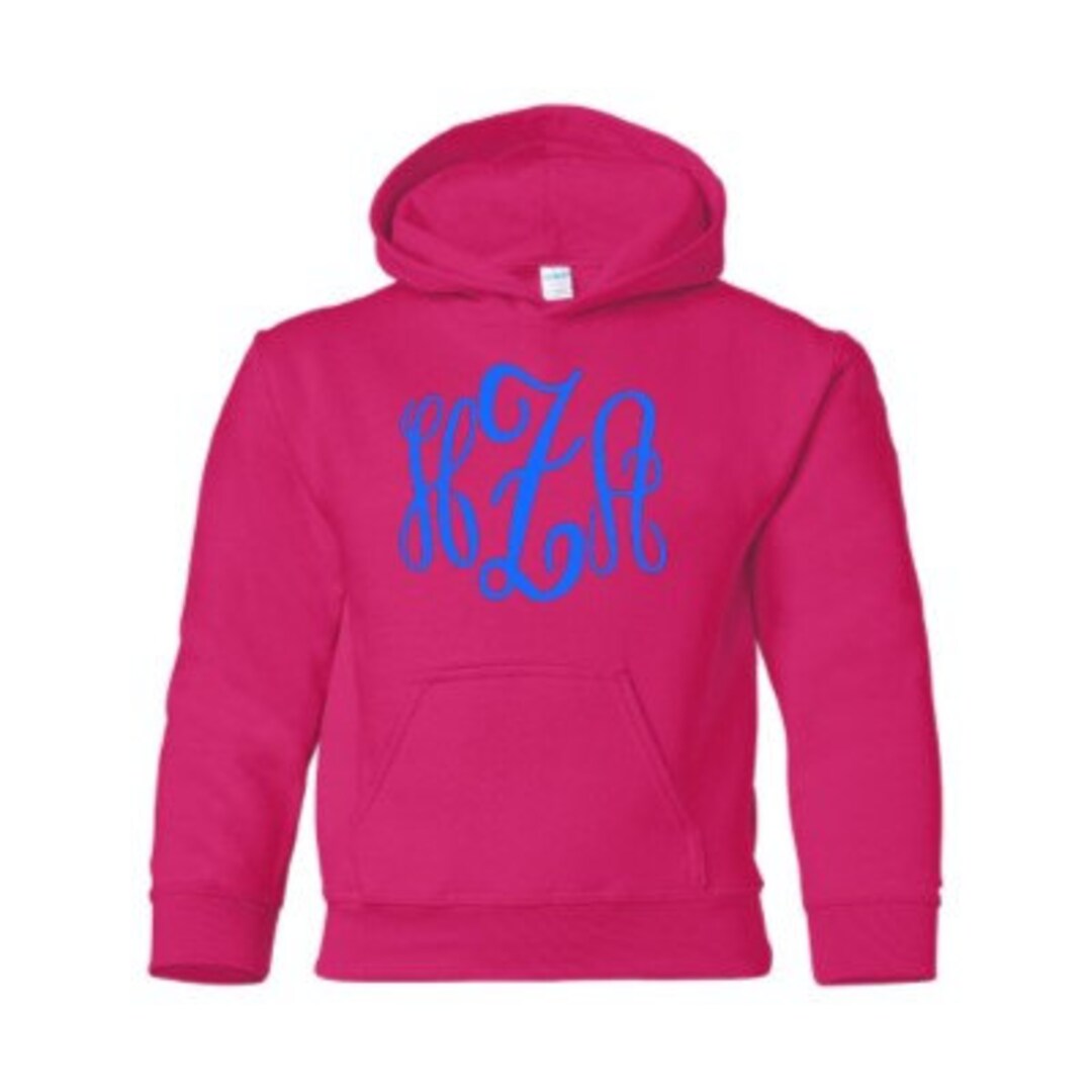 Personalized Youth Hooded Sweatshirt LOTS of Sweatshirt Colors to ...