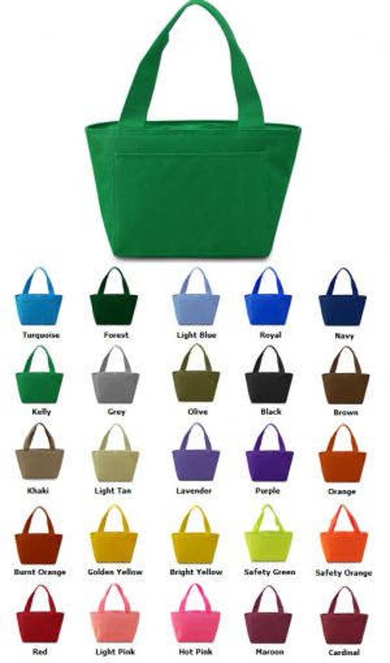 Personalized Lunch Tote/Bag With Name and Arrows Etsy