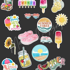 Summer Vibes Sticker Pack