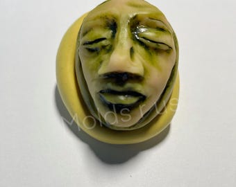 Face mold flexible silicone mold / mould