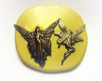 Fairy set mold- flexible silicone push mold Fondant / cake decoration /craft/ dessert
