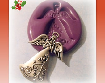 Christmas Angel Flexible Silicone mold / mould