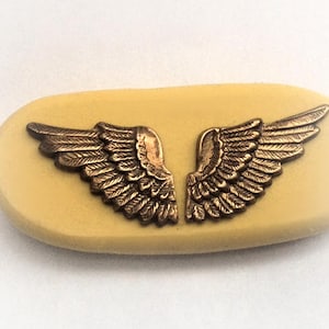 Angel wings- flexible silicone push mold