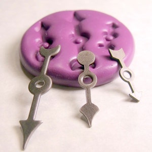 Klok handen drie maten - flexibele silicone rubber mold