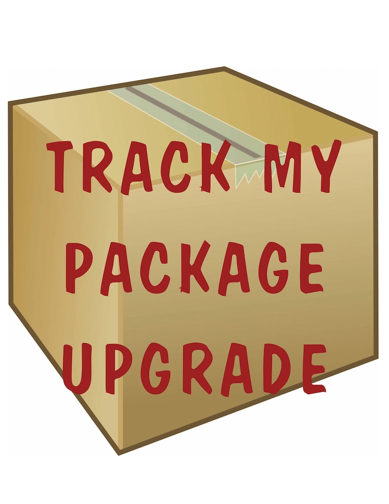 Track my Package Canada and USA customers only International Etsy