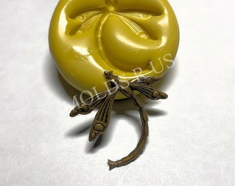 Dragonfly mould/ mold- flexible silicone push mold / craft/ dessert/ mini food / resin/jewelry and more...