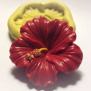 Hibiscus flower silicone rubber mold