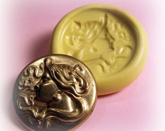 Goddess Profile Face flexible silicone mold