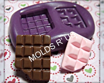 Chocolate Bars Flexible silicone mold / mould