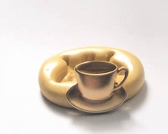 Teacup mold- flexible silicone push mold / craft/ dessert/ mini food / resin/jewelry and more...