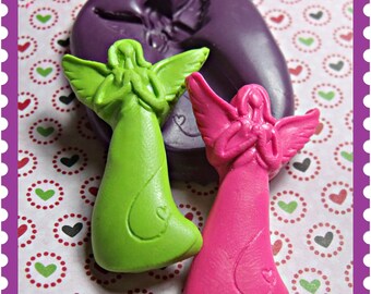 Angel praying Flexible silicone mold / mould